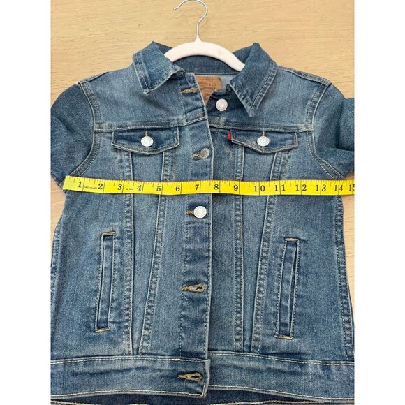 Girl's Levi's Stretch Trucker Jacket NWT - Picture 10 of 12